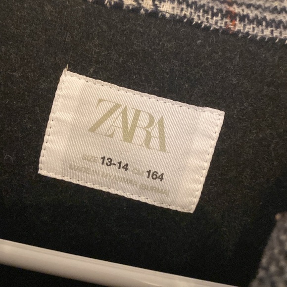 Zara flannel jacket with pockets - Picture 2 of 6